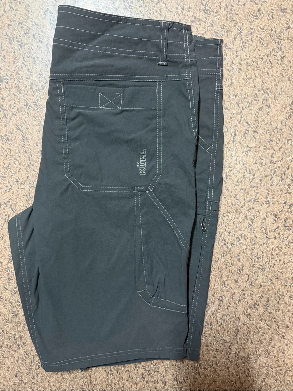 Kuhl Men's Size 38 Dark Gray Casual Shorts